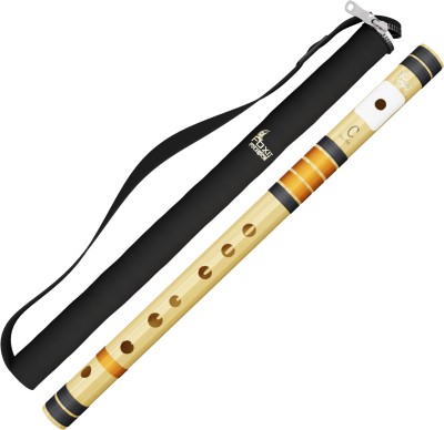 Foxit Musical Right Handed C Natural | Tuned With Tanpura A=440Hz | PVC Fiber Flute(48 cm)