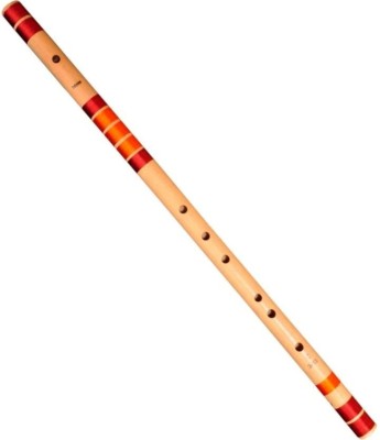 IBDA Flute scale C sharp for professional / learner / beginner bamboo bansuri 19 inch Bamboo Flute(48 cm)