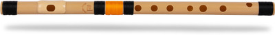 Radhe Flutes F Sharp Middle Octave Left Handed PVC Flute(35.5 cm)