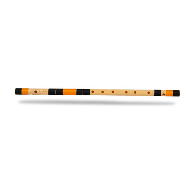 Radhe Flutes PVC Fiber F Natural Bansuri Base Octave Right Handed Flute PVC Flute(74 cm)
