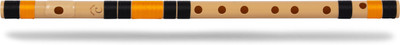 Radhe Flutes C Natural Middle Octave LEFT Hand PVC Flute(53 cm)