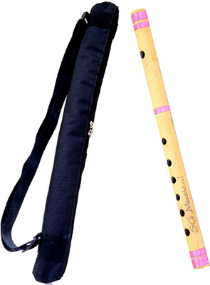 SG MUSICAL C Scale Natural Bamboo Flute Carry Bag Bamboo Flute(40 cm)
