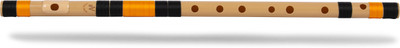 Radhe Flutes A Sharp Base Octave LEFT Hand PVC Flute(56 cm)
