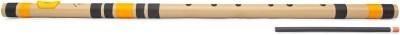 Radhe Flutes F Sharp Base Octave LEFT Hand PVC Flute(70.5 cm)