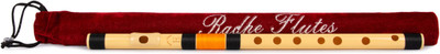 Radhe Flutes E Natural Middle Octave Left Hand With Velvet Cover PVC Flute(40.5 cm)