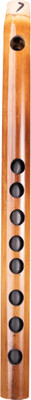 Music Master B Natural Carnatic Flute (Shruthi/ Kattai – 7) Bamboo Flute(30 cm)