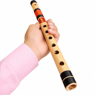 SHAHJI FLUTE G 17 Inch Medium Flute For Biggener And Learner | Best Quality Bamboo Flute | Bamboo Flute(43 cm)