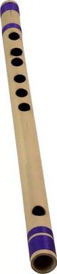Fateh Musical Instrument Bansuri Handmade Bamboo Flute D Scale Bamboo Flute(43 cm)