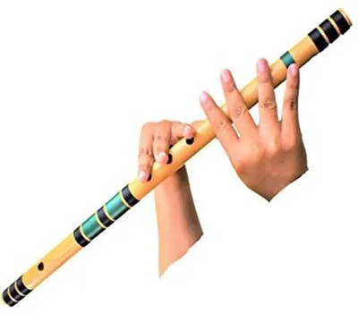 Fateh Musical Instrument Bansuri Handmade Bamboo Flute A Scale Bamboo Flute(43 cm)