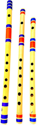 SG MUSICAL Flute Combo Indian B+B+C Scale Bamboo Flute(43 cm)