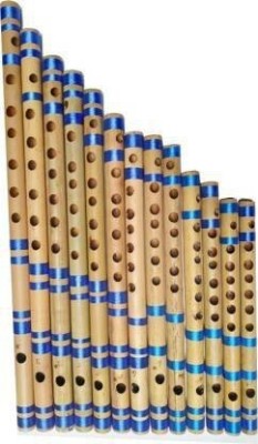 SG MUSICAL 13 pc. Flute Set Bamboo Indian Bamboo Flute(46 cm)