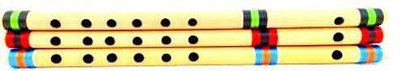 SG MUSICAL Flute Combo Indian A+B+A Scale Bamboo Flute(43 cm)