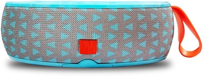 BeerTech X-BS1125 Multimedia Bluetooth Speaker USB-SD Card Player with Mobile Stand FM Radio(Blue)