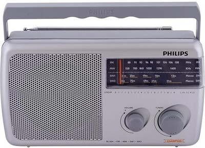 PHILIPS RL384/94 FM Radio(Grey)