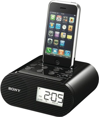 SONY ICF-C05IP 30-Pin iPhone/iPod Clock Radio FM Radio(Black)