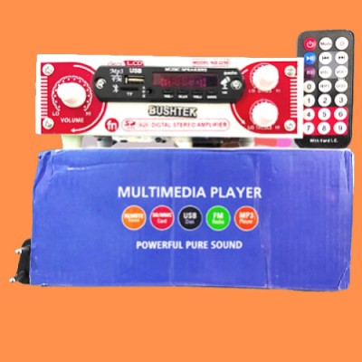 Avichal Fm BT/USB//SD Card/FM/AUX 60 W AV Power Amplifier AC/DC FM Radio Digital Speaker FM Radio(Multicolor)