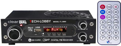 TECH-LOBBY AC DC 2280 PLAYER FM Radio(Black)