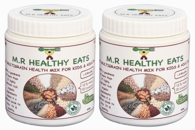 m.r healthy eats Homemade 17 Multigrain Healthmix Flour For Kids & Adults in Eco Friendly Tin Combo(800)