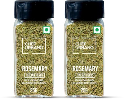 Chef Urbano Rosemary Sprinkler 25 gms Pack of 2 Combo(Rosemary 25 gms, Rosemary 25 gms)