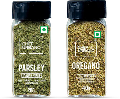 Chef Urbano Combo of Oregano 30 Gms and Parsley 20 Gms Combo(2)