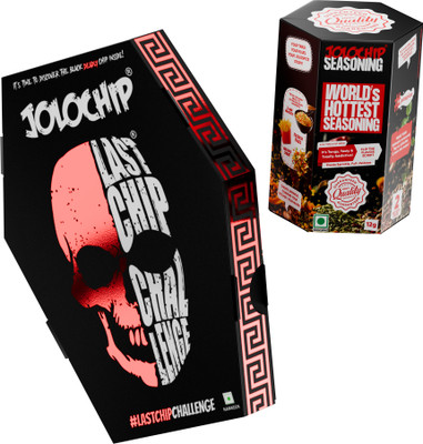 JOLOCHIP LastChipChallenge(5g) + World's Hottest Seasoning(12g) | Challenge Pack| Combo(2)