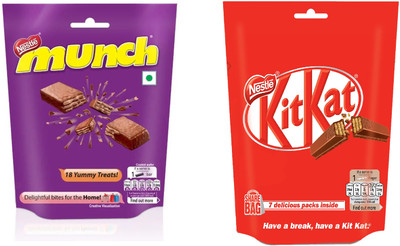 NESTLE Munch and Kit Kat Combo Bars(2 x 140 g)