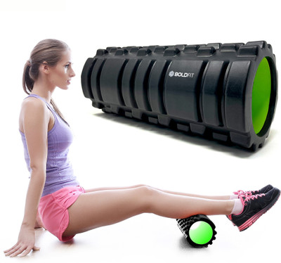 BOLDFIT Standard Foam Roller(Length 33 cm)
