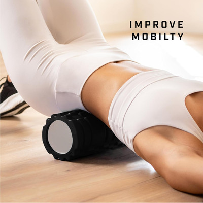 Manogyam Grid Foam Roller(Length 33 cm)