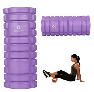 HEALTHTREK Grid Foam Roller(Length 32.96 cm)
