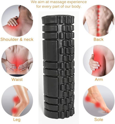 B VIBES Grid Foam Roller(Length 33 cm)