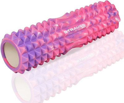 Strauss Grid Foam Roller(Length 33 cm)