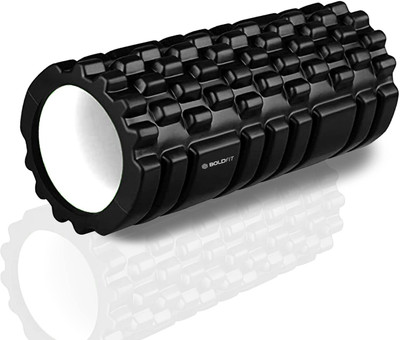 BOLDFIT Grid Foam Roller(Length 30 cm)