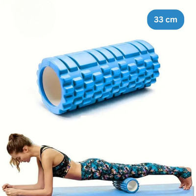 Fitness Scout Grid Foam Roller(Length 33 cm)