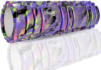 Strauss Grid Foam Roller(Length 33 cm)