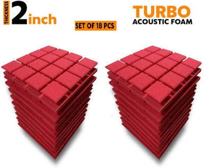DawnRays Foam Wedge Wall(18 Panels Red)