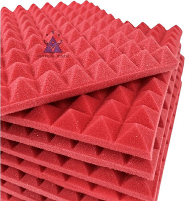 KOZZIER Foam Pyramid Wall(18 Panels Red)
