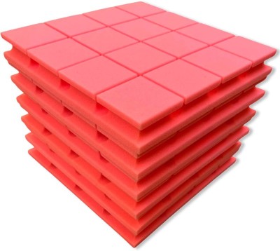 YGM Acoustic Foams Foam Pyramid Wall(6 Panels Pink)