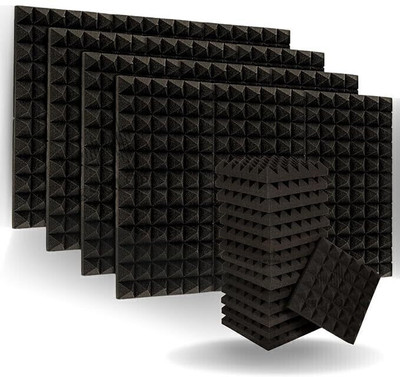 KS AUDIOSOUL Foam Pyramid Wall(72 Panels Black)