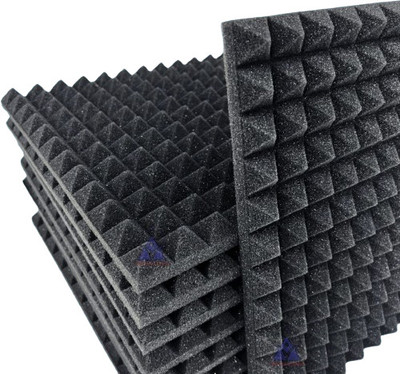 KOZZIER Foam Pyramid Wall(18 Panels Black)