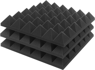 UTONE Foam Pyramid Wall(3 Panels Black)