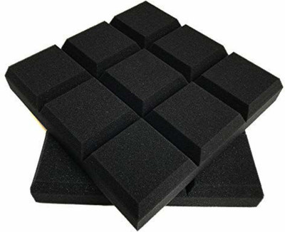 Cambik Foam Pyramid Wall(6 Panels Black)