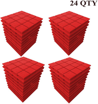 DawnRays Foam Wedge Wall(26 Panels Red)