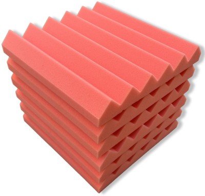 YGM Acoustic Foams Foam Wedge Wall(6 Panels Pink)