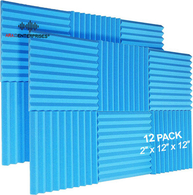 Ara Enterprise Foam Wedge Wall(9 Panels Blue)