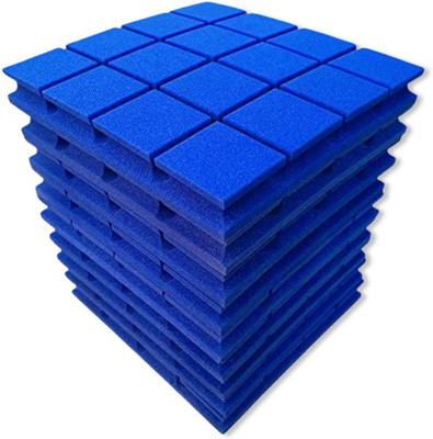 YGM Acoustic Foams Foam Pyramid Wall(9 Panels Blue)