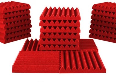 Cambik Foam Pyramid Wall(24 Panels Red)