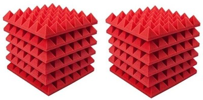 DawnRays Foam Pyramid Wall(12 Panels Red)