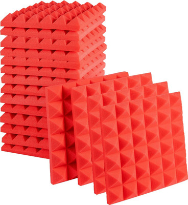 Mocking Bird Foam Pyramid Wall(18 Panels Red)