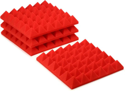 Cambik Foam Pyramid Wall(3 Panels Red)