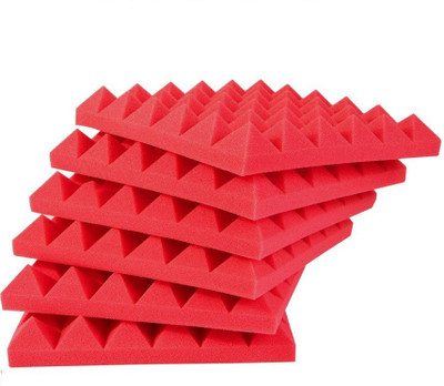 Mocking Bird Foam Pyramid Wall(6 Panels Red)